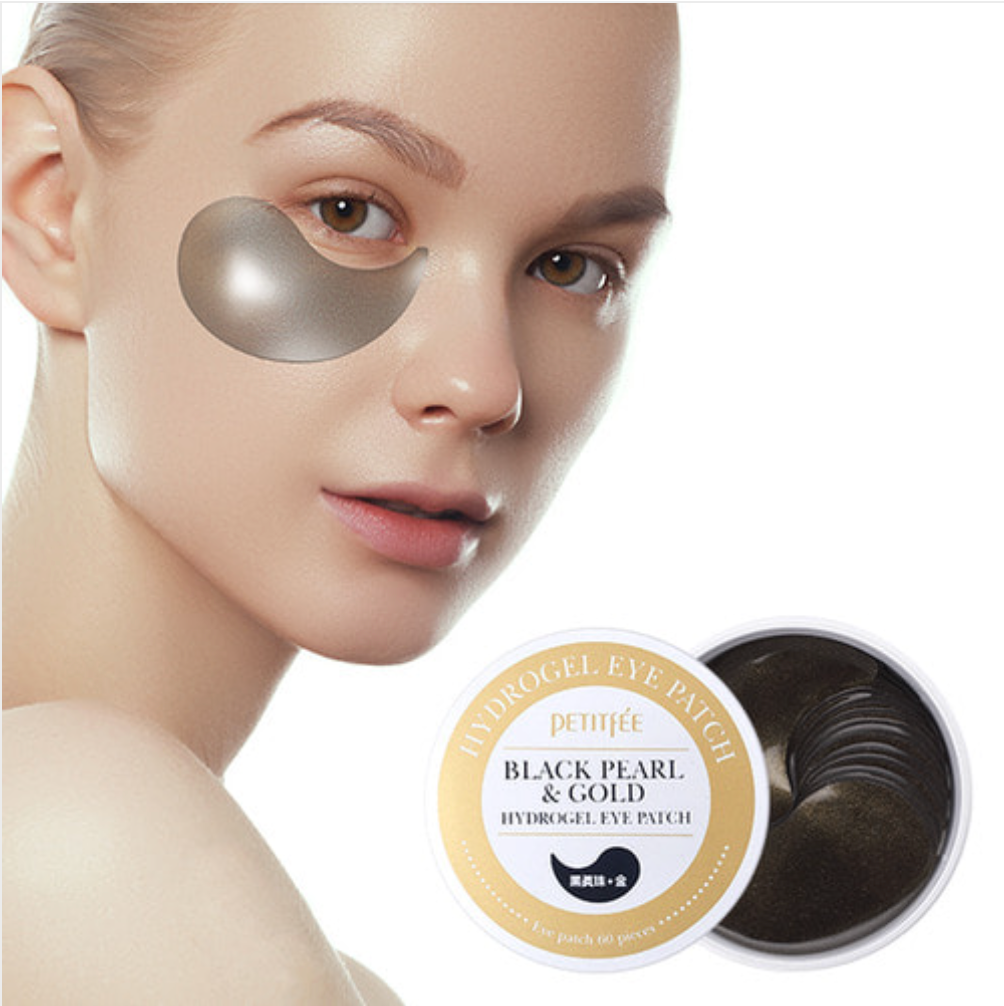 BLACK PEARL & GOLD HYDROGEL EYE PATCH 60 PCS