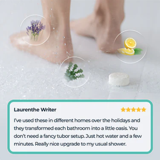 Cooling Eucalyptus & Mint Shower Steamers - 6pk Relaxing Spa