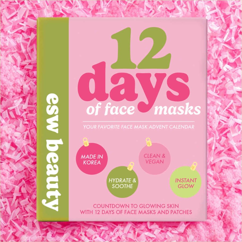 12 Days of Face Masks Advent Set (12x Masks)